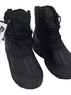 POLAR RANGE Men's Snow Boots Black Size 9